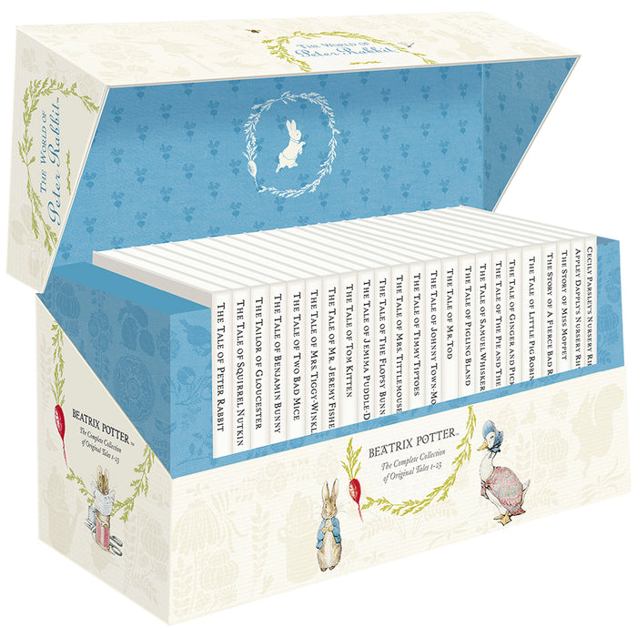 The Complete Collection 23 Books Hard Cover Set The World Of Peter Rabbit