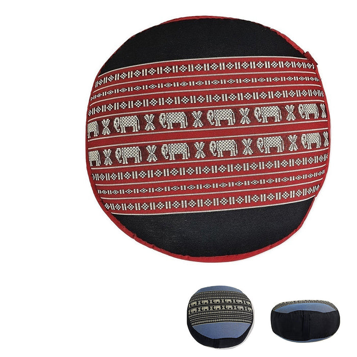 Kapok Filled Zafu Ottoman Pouf Pouffe Round Meditation Cushion Floor Seat Thai AU STOCK