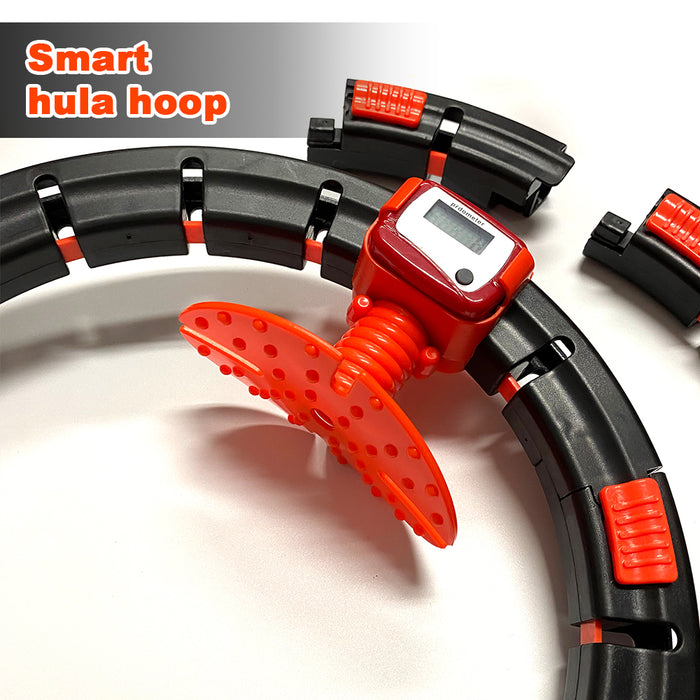 Smart Hula Hoop Detachable Exercise Lose Weight Portable Sports Circle