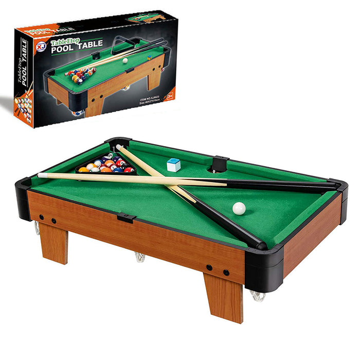 Wooden Mini Snooker Tables Billiards Game Pool Table Set Toy Extra Size For Kids Trade Me