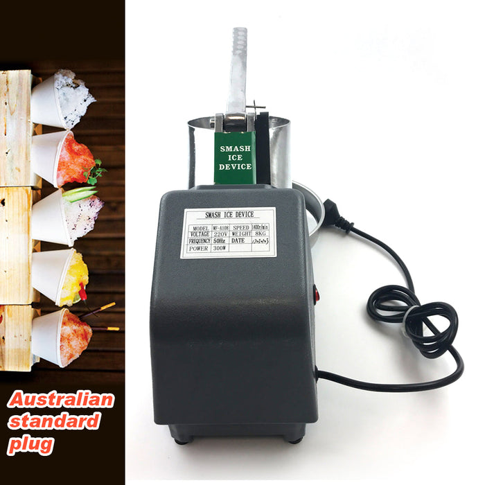 Electric Ice Crusher Ice Shaver Snow Cone Maker Machine Home Commercial AU Plug Trade Me