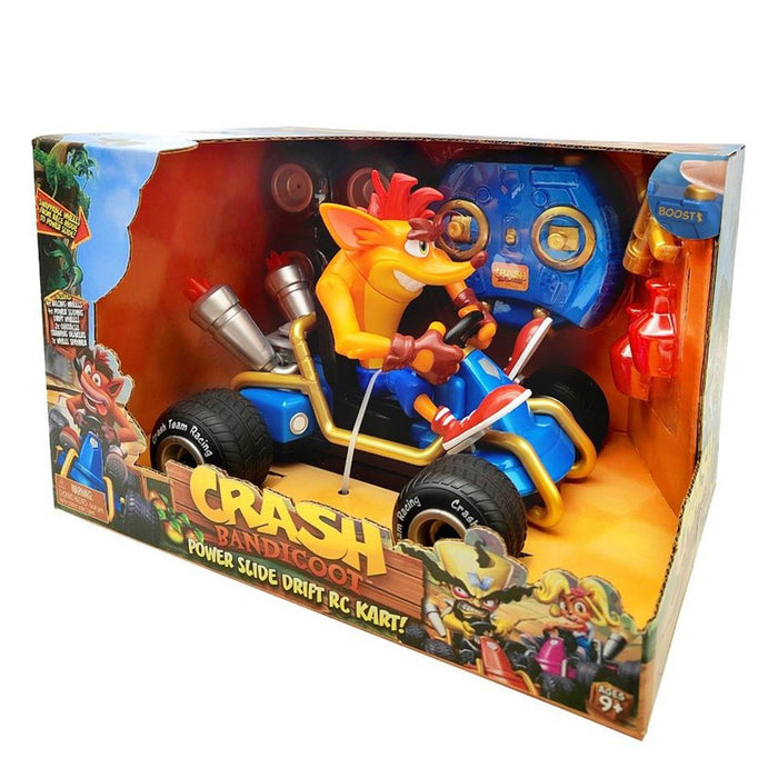 Crash Bandicoot Power Slide Drift RC Kart Radio Control Car 13 Pcs Set