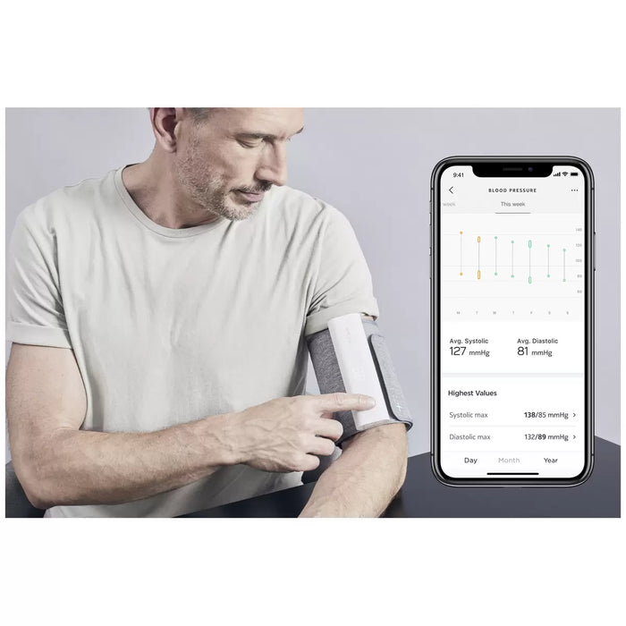 Withings BPM Connect Blood Pressure Monitor WPM05 Smartphone Compatible Digital