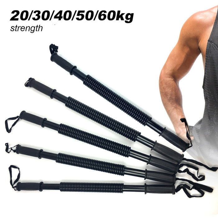 20/30/40/50/60Kg Flexible Stretch Spring Bendy Bar Power Twister Arm Gym Trade Me