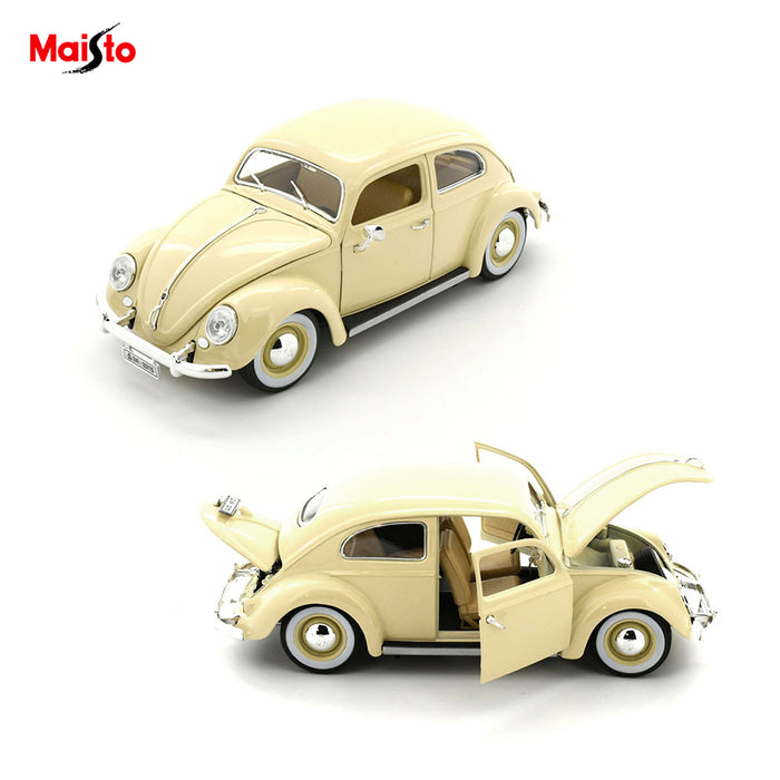 Maisto Volkswagen Kafer Beetle (1955) Diecast Car Model 1:18 Special Edition C/G