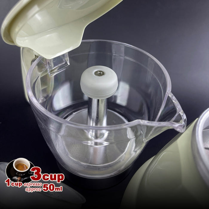 Electric Espresso Moka Coffee Maker 3cups Italian Classic - Cream Trade Me