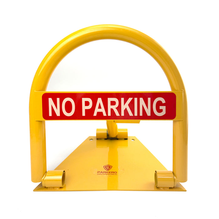 Parkero Fold-down Parking Barrier Keyed Different/Alike Vehicle Security Expension bolts