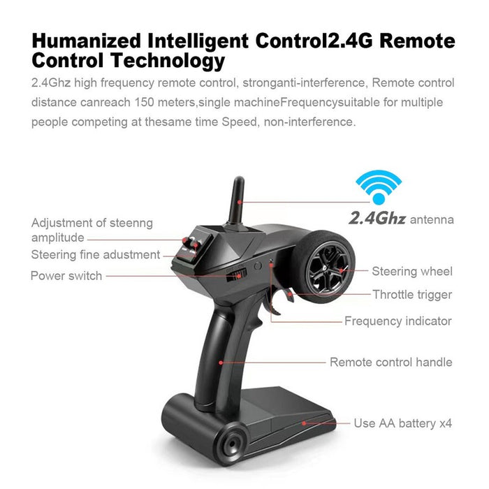 Skytech H155 2.4G Radio Controlled High Speed Racing Boat Watercooled RC Boat