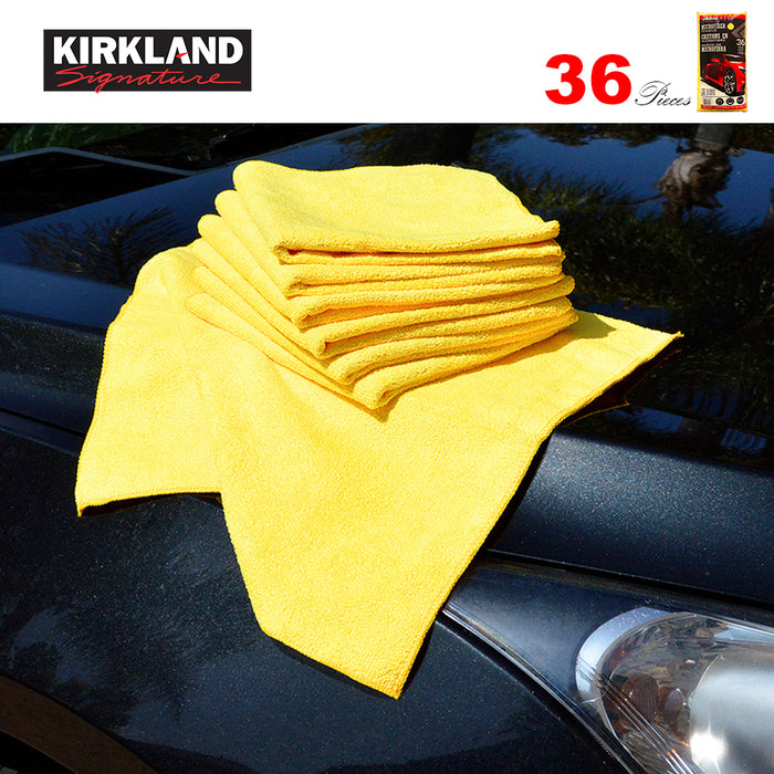 Kirkland Signature Oversize 40.6 cm Premium Microfiber High Pile 36pcs Towels AU