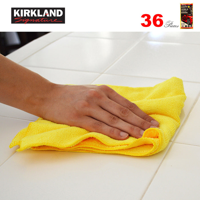 Kirkland Signature Oversize 40.6 cm Premium Microfiber High Pile 36pcs Towels AU