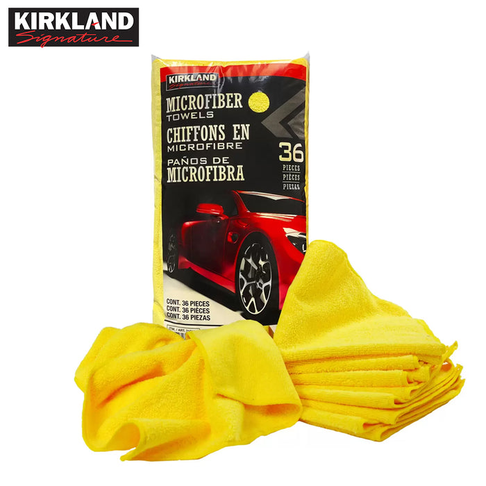 Kirkland Signature Oversize 40.6 cm Premium Microfiber High Pile 36pcs Towels AU