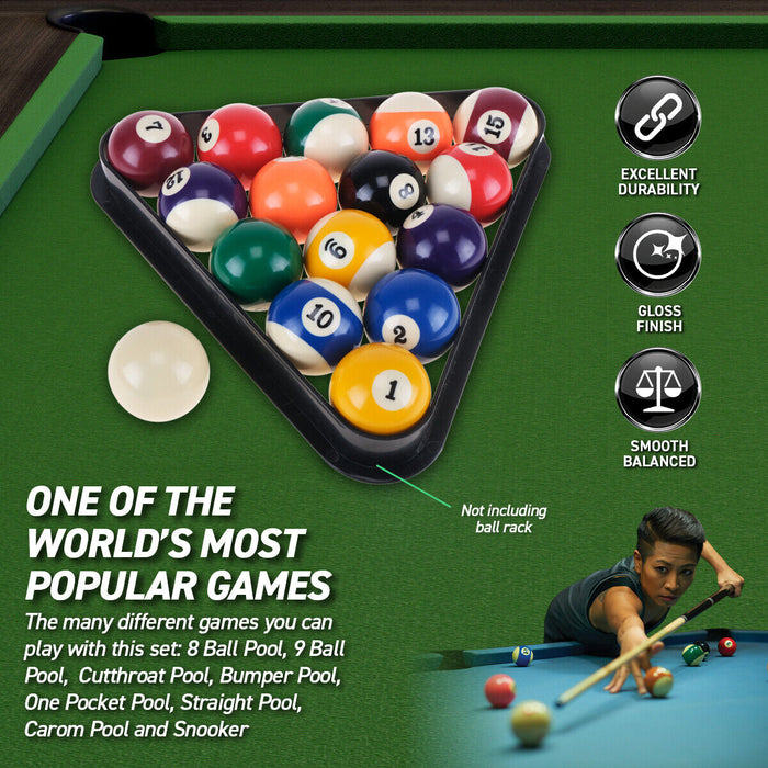 Billiard Pool / Snooker Ball Set 16/22pcs With Aluminium Carry Case Sports