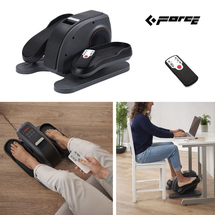 FORCE Automatic Mini Pedal Exercise Bike Under Desk Electric Ellipticals  Trade Me