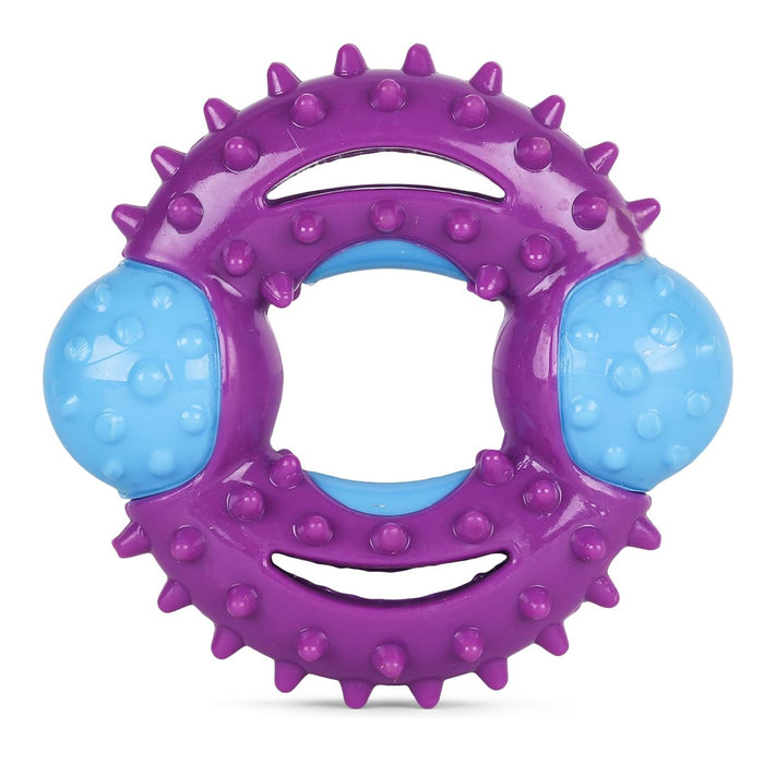 Peanut Butter Mint Flavor Nubbies 4Pk Dental Dog Chew Toy Bone Orion TriBone TRex