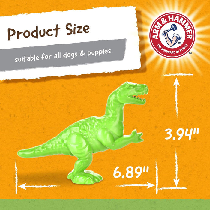 Peanut Butter Mint Flavor Nubbies 4Pk Dental Dog Chew Toy Bone Orion TriBone TRex