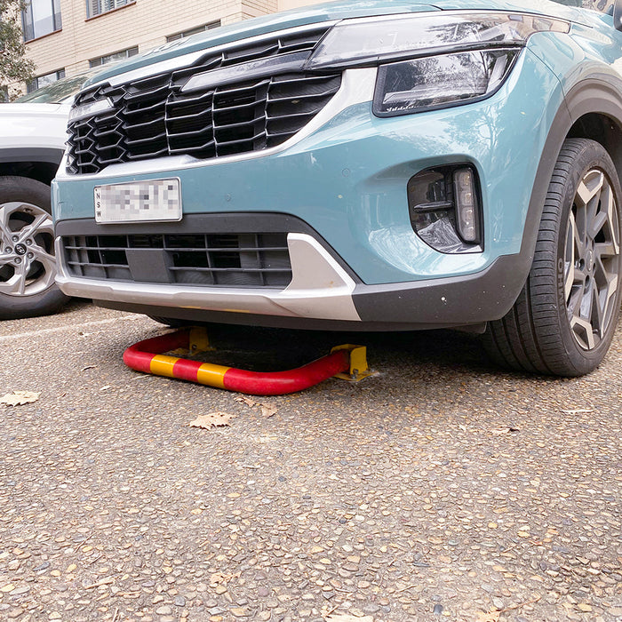 Arch Parking Barrier Fold Down Vehicle Security Locker Keyed Different Or Alike Trade Me