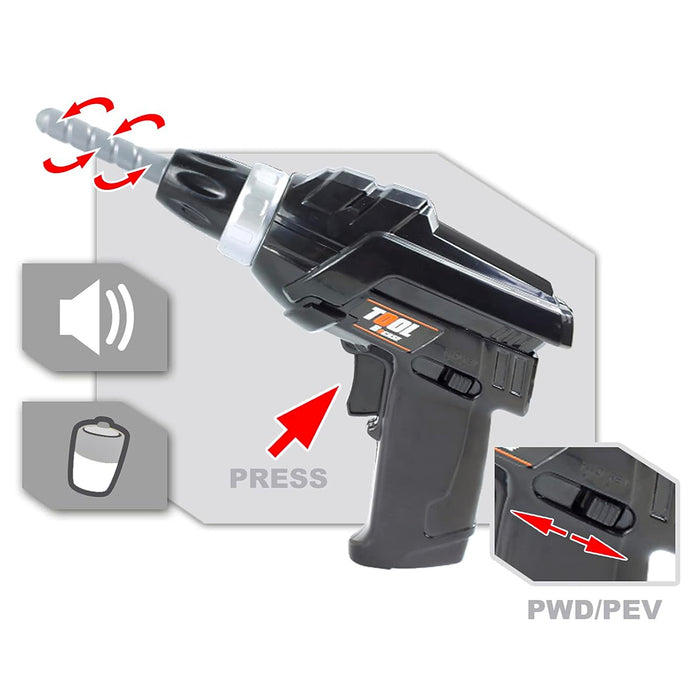 100pcs With Tools 100pcs Toy Power Workbench Kids Power Tool Bench Construction Set