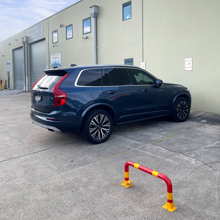 Arch Parking Barrier Fold Down Vehicle Security Locker Keyed Different Or Alike Trade Me