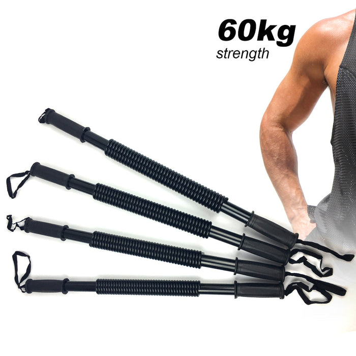 20/30/40/50/60Kg Flexible Stretch Spring Bendy Bar Power Twister Arm Gym Trade Me