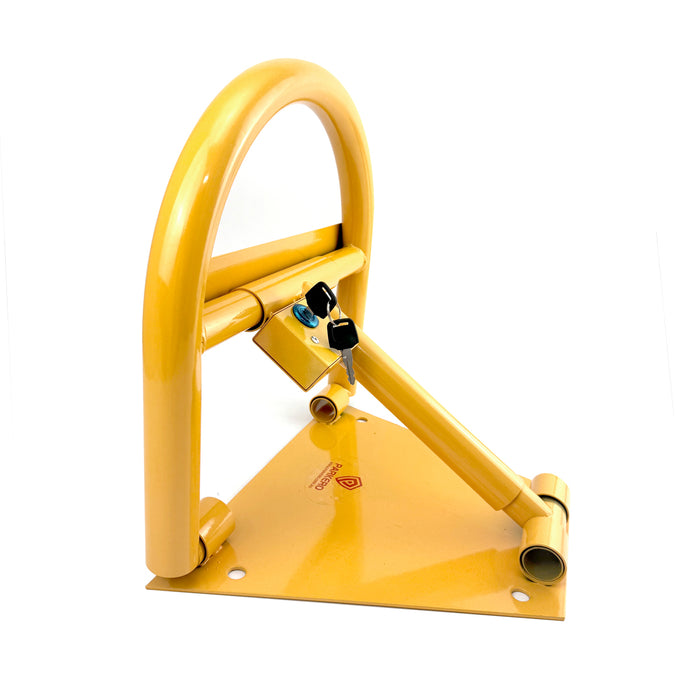 Parkero Fold-down Parking Barrier Keyed Different/Alike Vehicle Security Expension bolts