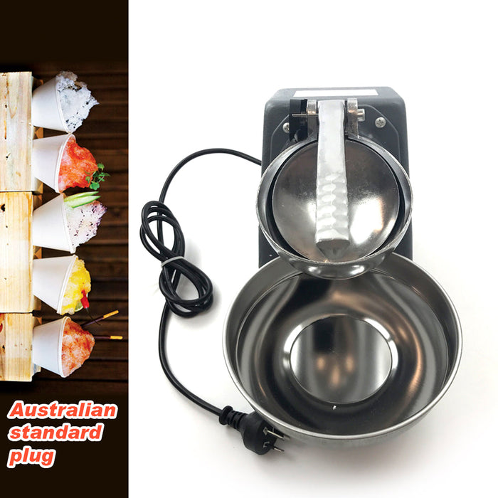 Electric Ice Crusher Ice Shaver Snow Cone Maker Machine Home Commercial AU Plug Trade Me