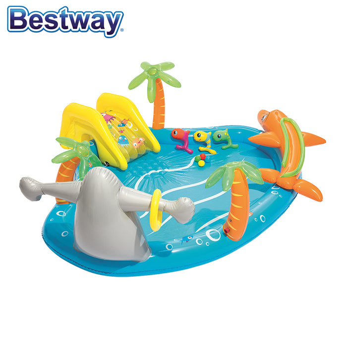Bestway Inflatable Kids Fantastic Sea Life Play Pool Splash Pools Play Center