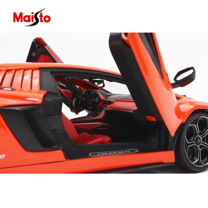 Maisto 1:18 Metallic Diecast +Plastic Part Lamborghini Countach LPI 800-4