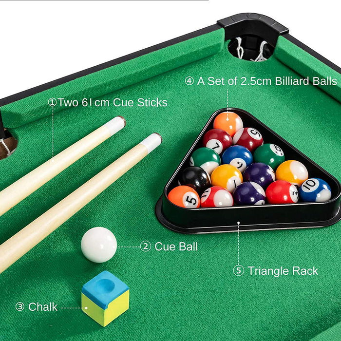 Wooden Mini Snooker Tables Billiards Game Pool Table Set Toy Extra Size For Kids Trade Me