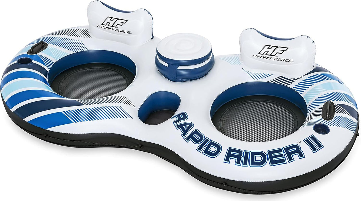 Bestway Double tube seats Tube Multicolored Vinyl Hydro-Force Inflatable Rapid Rider