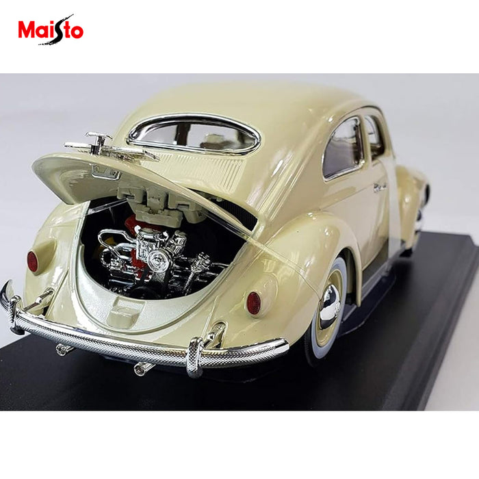 Maisto Volkswagen Kafer Beetle (1955) Diecast Car Model 1:18 Special Edition C/G
