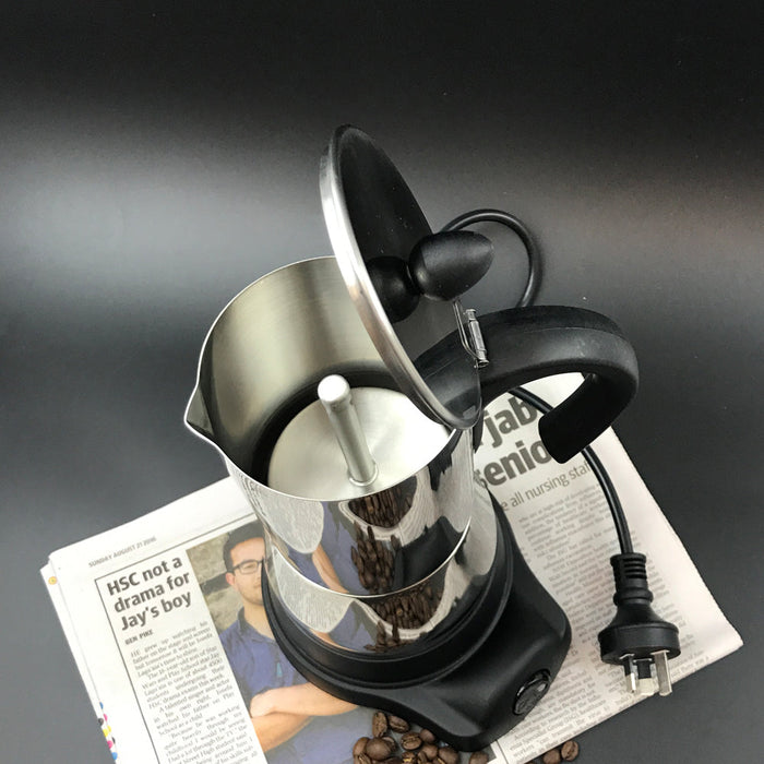 Electric Espresso Moka Coffee Maker 4~6Cups Stainless Steel Italian Classic Trade Me
