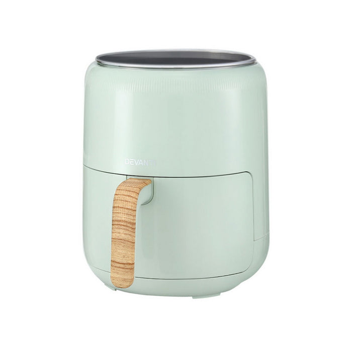 Devanti 5L Air Fryer Touch Control 1700W Green