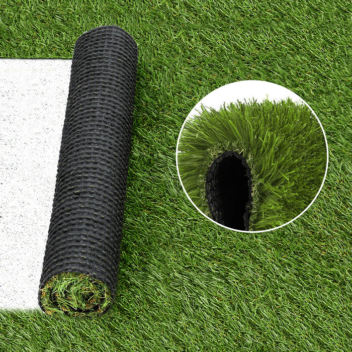 Prime Turf Artificial Grass 30mm 2mx5m 40SQM Synthetic Fake Lawn Turf Plastic Plant 4-coloured