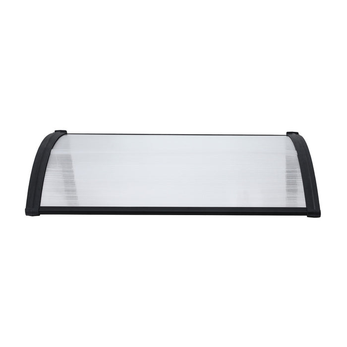 Instahut Window Door Awning 0.8mx1m Transparent