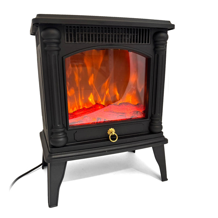 Electric Fireplace FreeStanding Heater Lightweight Up to 20m² Realistic 3D Flame Trade Me