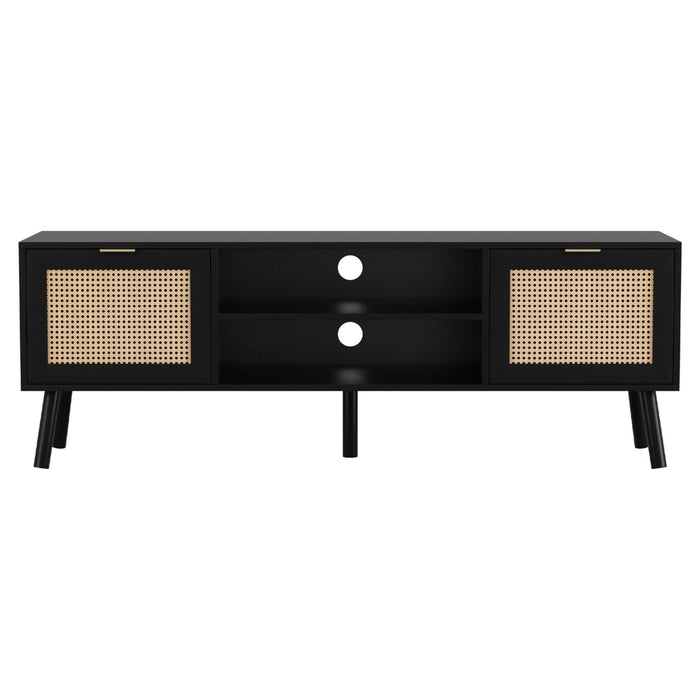 Artiss TV Unit 150cm Storage Cabinet Black