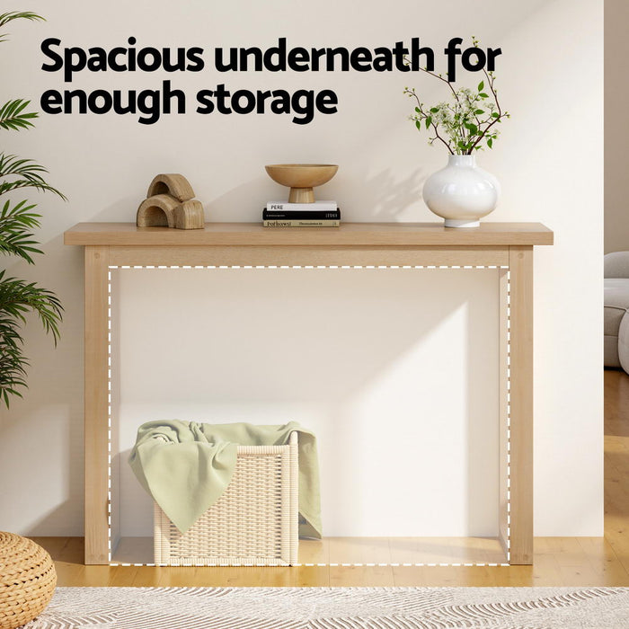 Artiss Console Table 110CM Pine