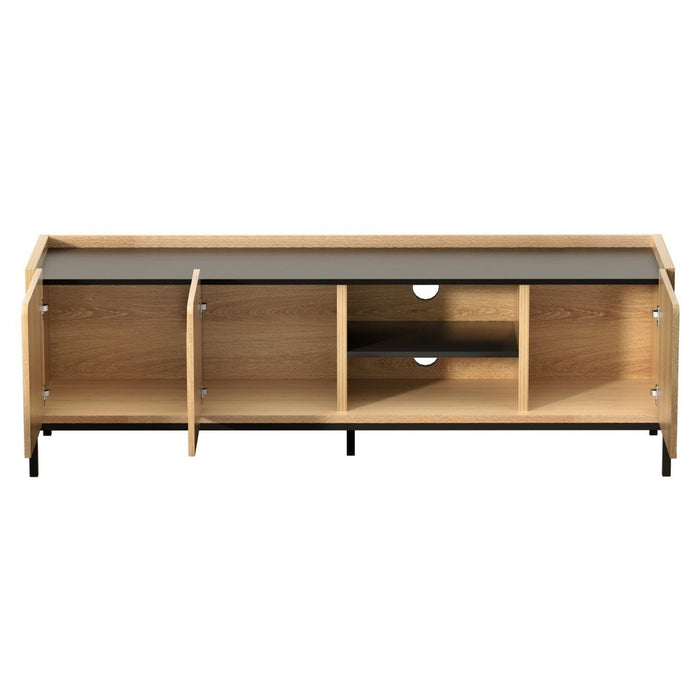 Artiss TV Unit Entertainment Unit Storage Cabinet Shelf 160cm Pine