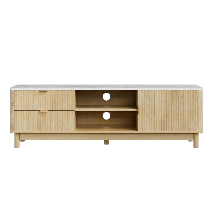 Artiss TV Unit Entertainment Unit Storage Drawer Shelf 150cm Pine