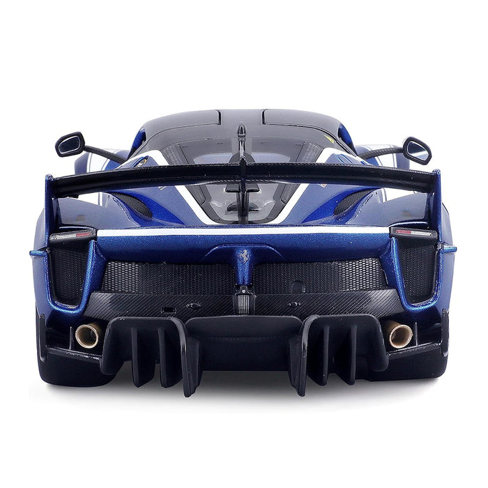 Maisto 1:18 Ferrari FXX-K EVO Blue Car Model Metallic Diecast With Plastic Part