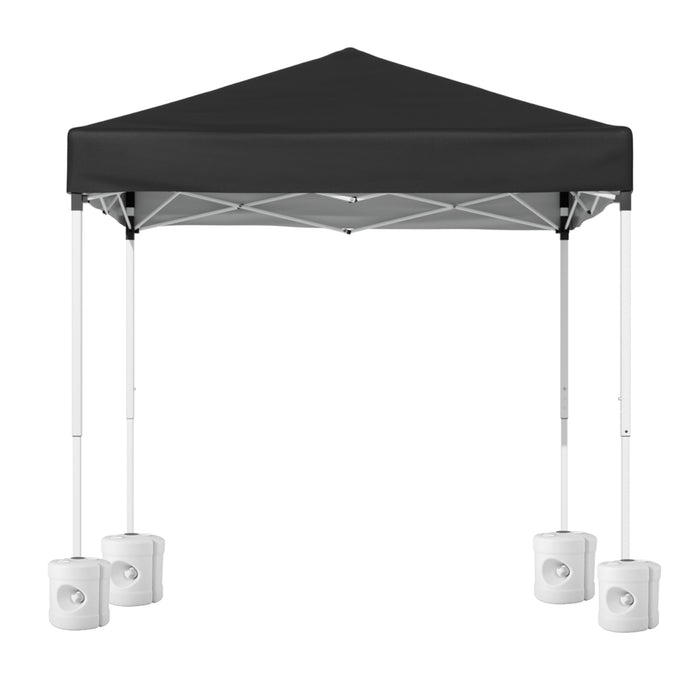 Instahut Gazebo 2x2m Outdoor Patio Garden Marquee Shade w/ Base Pods Black