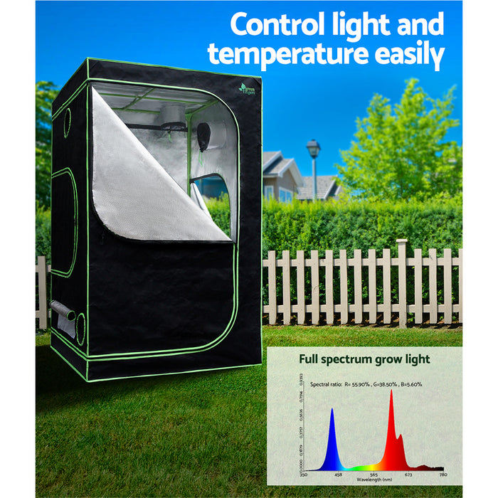 Green Fingers Grow Tent Light Kit 150x150x200CM 2200W LED Full Spectrum