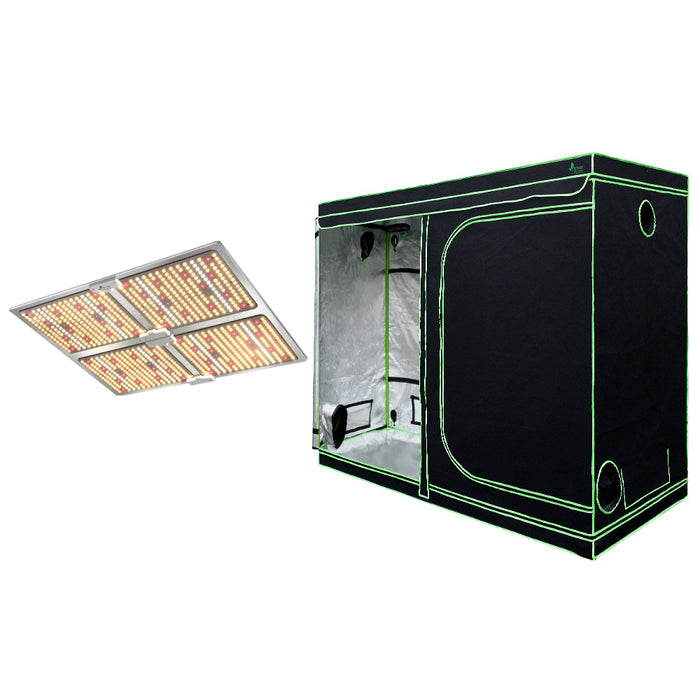 Green Fingers Grow Tent Light Kit 240x120x200CM 4500W LED Full Spectrum
