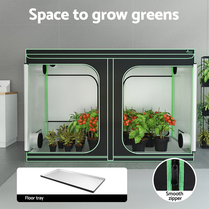 Green Fingers Grow Tent Kits 300x150x200cm Hydroponics Indoor Plant Grow System