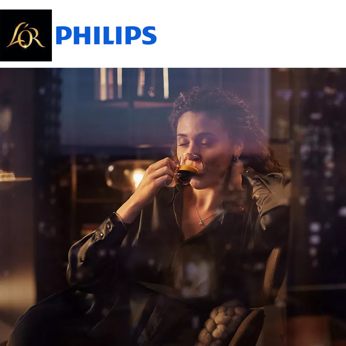 Philips L'or Barista Premium Capsule Espresso Machine 800ml Water Tank - Black