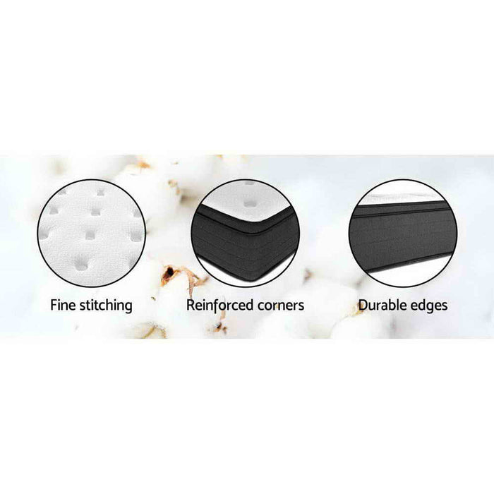 Giselle Bedding 34cm Mattress Euro Top Double