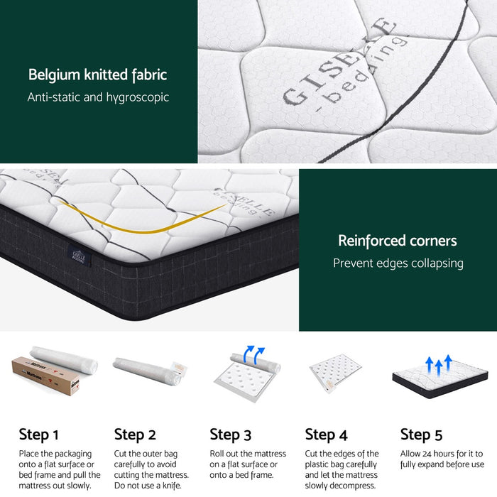 Giselle Bedding 16cm Mattress Medium Firm King