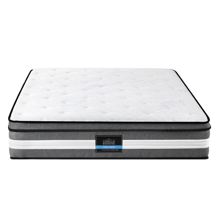 Giselle Bedding 30cm Mattress Gel Foam Pocket Spring Double