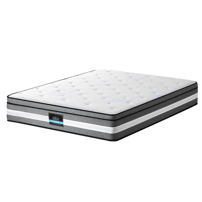 Giselle Bedding 30cm Mattress Gel Foam Pocket Spring King