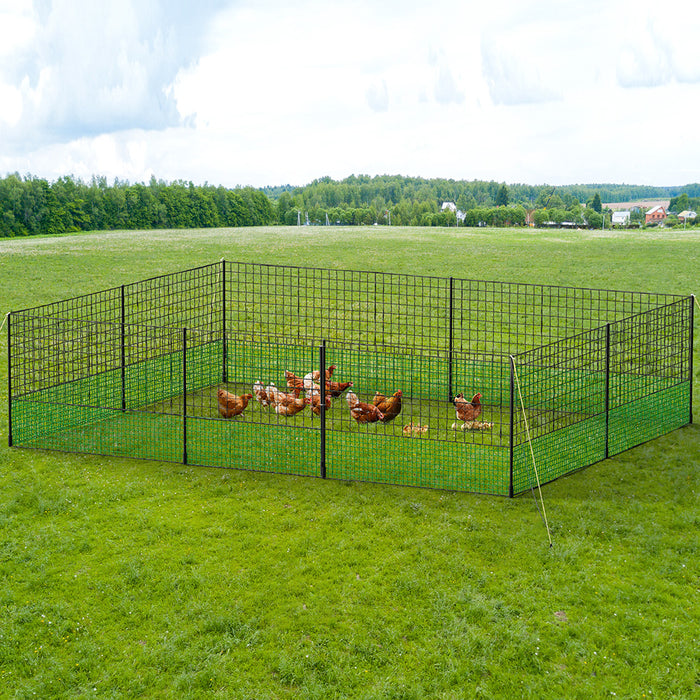 i.Pet Chicken Fence Electric 25Mx125CM Poultry Netting